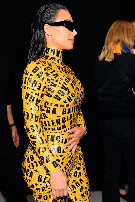 kim kardashian wearing balenciaga